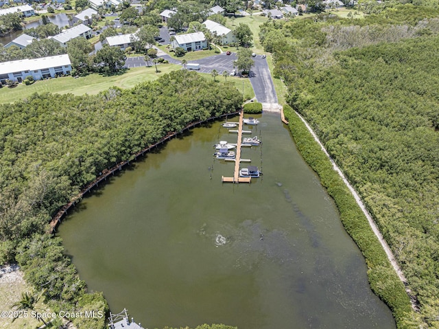 5720 Marina Dr Unit 2, Sebastian, FL 32958 - drone / aerial view of a large body of water
