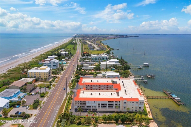 3360 S Atlantic Ave Unit 301, Cocoa Beach, FL 32931 - bird's eye view of a nearby body of water and apartment complex / building