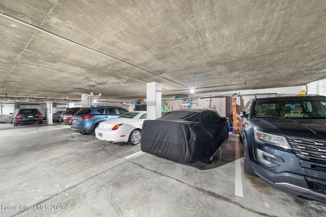 3360 S Atlantic Ave Unit 301, Cocoa Beach, FL 32931 - view of parking garage