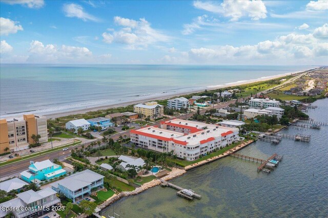 3360 S Atlantic Ave Unit 301, Cocoa Beach, FL 32931 - bird's eye view of expansive beach
