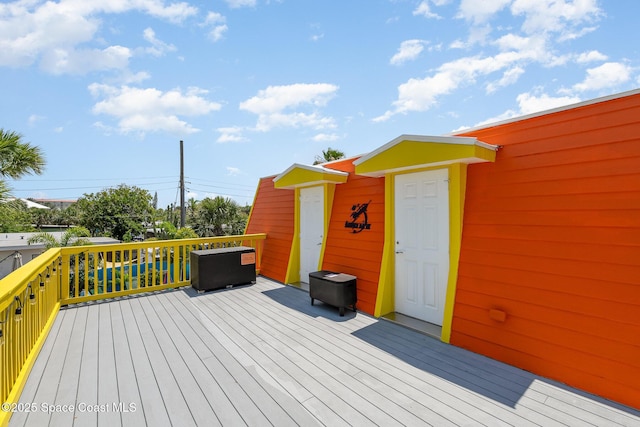 303 Winslow Cir, Cocoa Beach, FL 32931 - view of deck