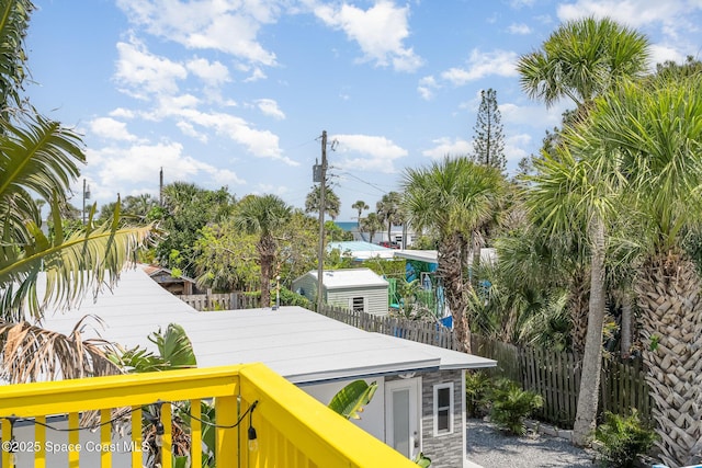 303 Winslow Cir, Cocoa Beach, FL 32931 - view of deck