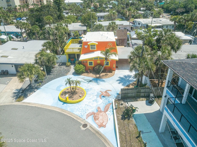 303 Winslow Cir, Cocoa Beach, FL 32931 - bird's eye view
