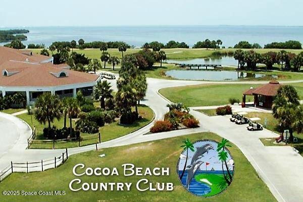 303 Winslow Cir, Cocoa Beach, FL 32931 - view of home's community with a water view