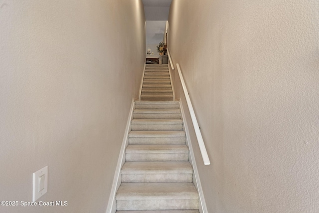 401 Trotter Ln Unit 202, Melbourne, FL 32940 - stairs with baseboards