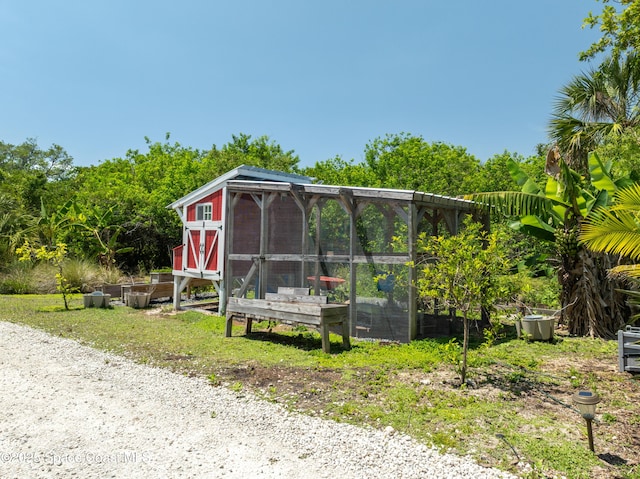 4070 S Tropical Trl, Merritt Island, FL 32952 - view of poultry coop