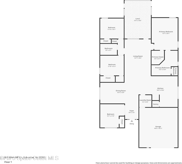 439 Briarcliff Cir, Sebastian, FL 32958 - property floor plan