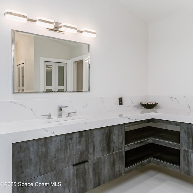 100 Martesia Way, Indian Harbour Beach, FL 32937 - bathroom featuring double vanity