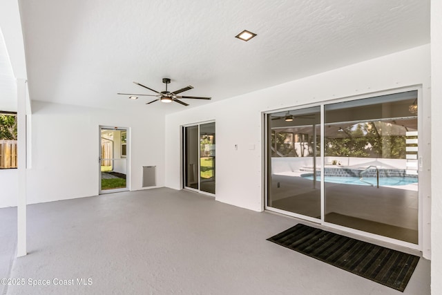 100 Martesia Way, Indian Harbour Beach, FL 32937 - empty room featuring a ceiling fan