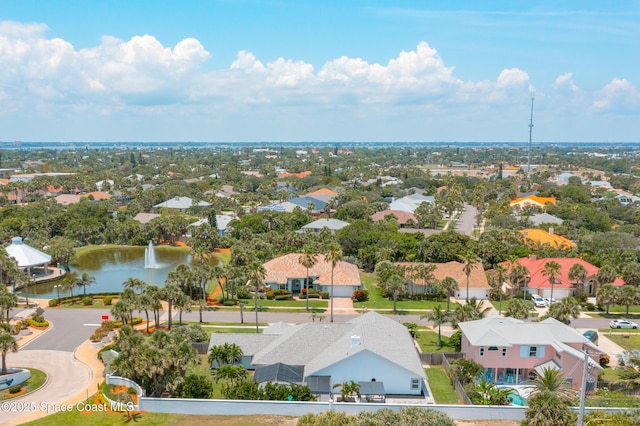 100 Martesia Way, Indian Harbour Beach, FL 32937 - aerial perspective of suburban area featuring a large body of water