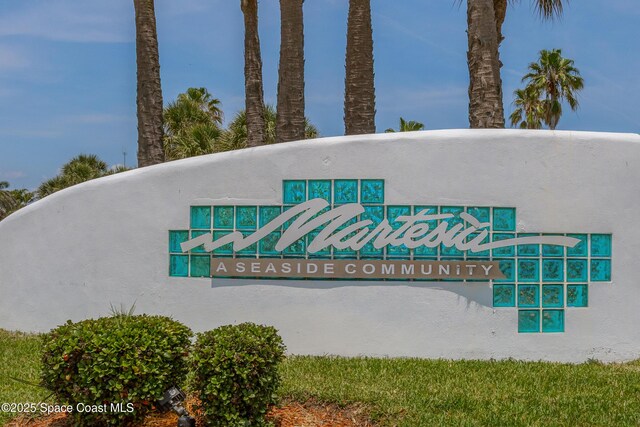 100 Martesia Way, Indian Harbour Beach, FL 32937 - view of community / neighborhood sign