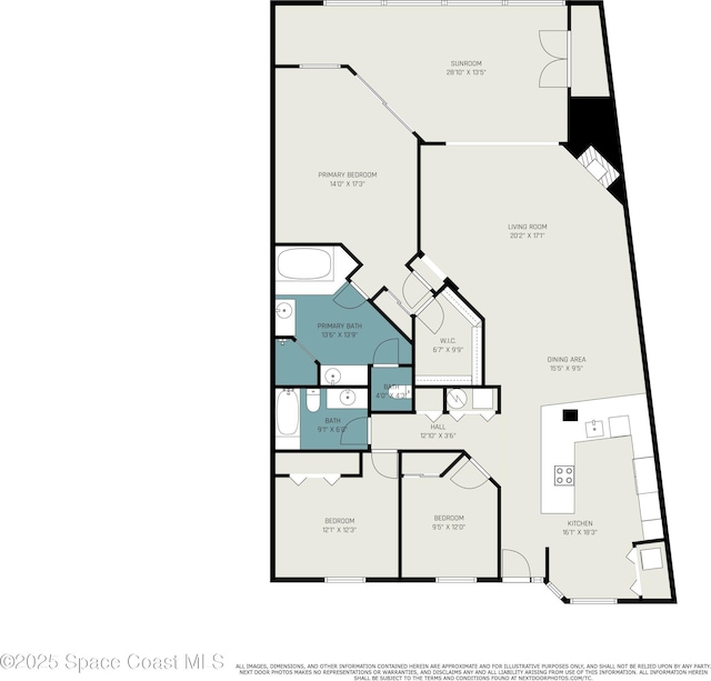 343 N Tropical Trl Unit 404, Merritt Island, FL 32953 - room layout