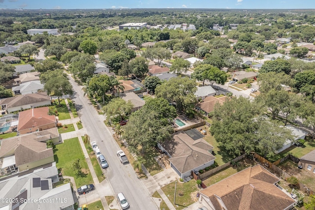 2040 Lansing St, Melbourne, FL 32935 - aerial view of property and surrounding area featuring nearby suburban area