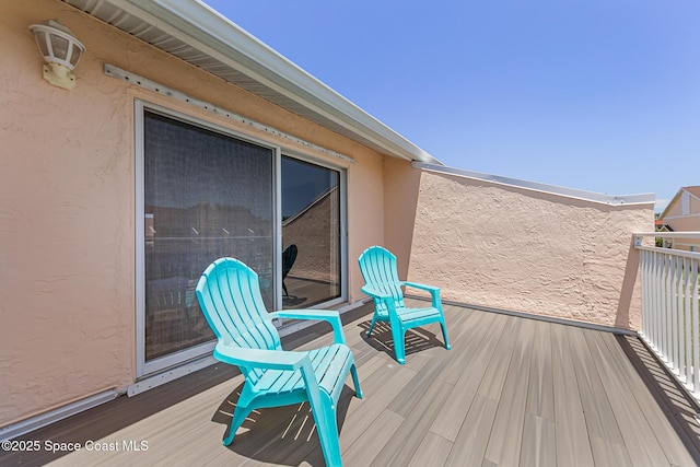 165 Escambia Ln Unit 502, Cocoa Beach, FL 32931 - view of deck
