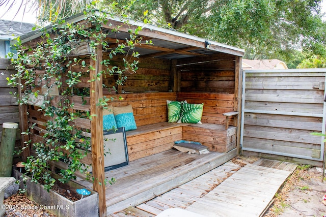 886 Spirea Dr, Rockledge, FL 32955 - view of deck