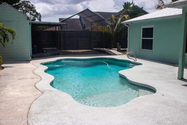 886 Spirea Dr, Rockledge, FL 32955 - view of pool featuring a patio