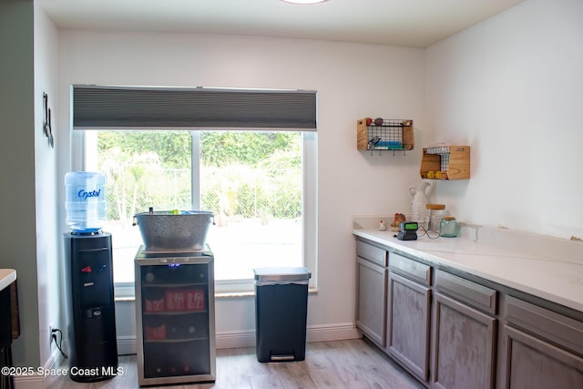 886 Spirea Dr, Rockledge, FL 32955 - office featuring light wood-style flooring and baseboards