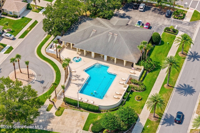 2102 Durban Ct, Rockledge, FL 32955 - view of subject property with a pool