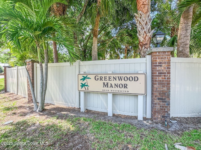 747 Greenwood Manor Cir Unit 17-A, West Melbourne, FL 32904 - view of community sign