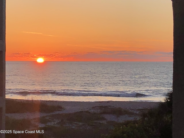 400 Catalina Rd Unit 202, Cocoa Beach, FL 32931 - water view featuring local beach