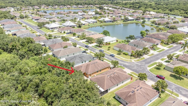 122 Port Royal Cir, Sebastian, FL 32958 - aerial view of residential area featuring a nearby body of water