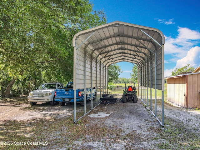 4432 Freedom Rd, Kissimmee, FL 34746 - view of vehicle parking with a detached carport