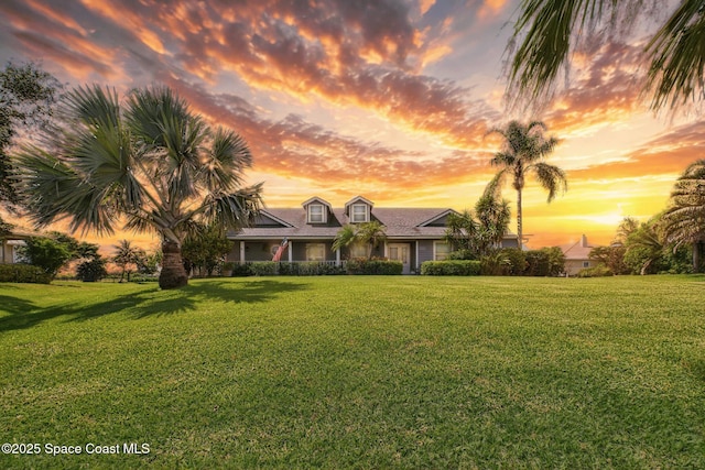 2945 70th Pl, Vero Beach, FL 32967 - view of front of home featuring a lawn