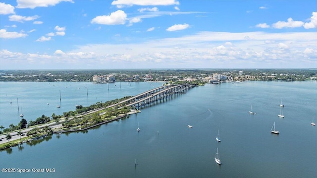 480 Sail Ln Unit 607, Merritt Island, FL 32953 - water view with a notable bridge