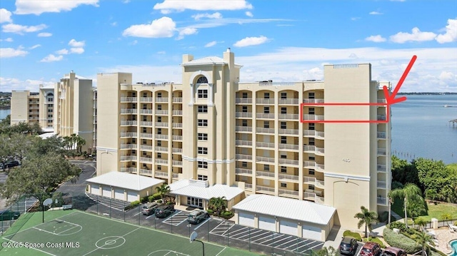 480 Sail Ln Unit 607, Merritt Island, FL 32953 - view of apartment building / complex featuring a water view
