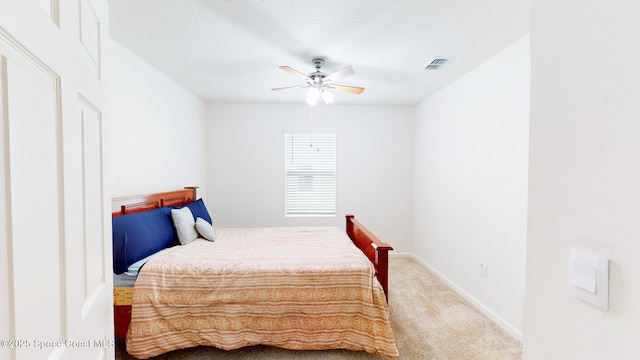 1491 Higbee St SE, Palm Bay, FL 32909 - bedroom featuring carpet floors, ceiling fan, and baseboards