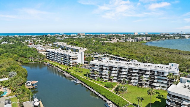 300 Columbia Dr Unit 108-2, Cape Canaveral, FL 32920 - bird's eye view of a nearby body of water and apartment complex