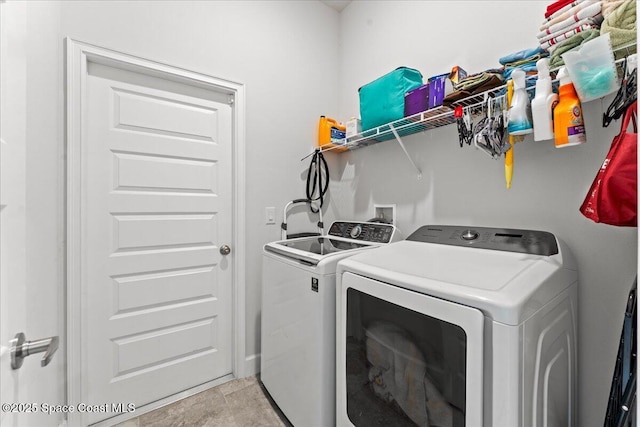 1041 Tupelo Cir, Cocoa, FL 32926 - washroom with washer and clothes dryer