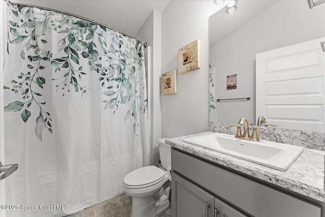 1041 Tupelo Cir, Cocoa, FL 32926 - bathroom with vanity, toilet, and a shower with shower curtain