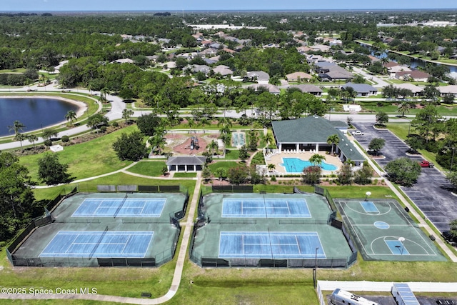 1737 Windbrook Dr SE, Palm Bay, FL 32909 - aerial view of a pool and a large body of water