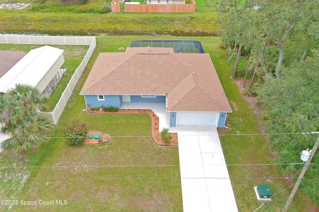 766 Tooley Rd SW, Palm Bay, FL 32908 - view from above of property