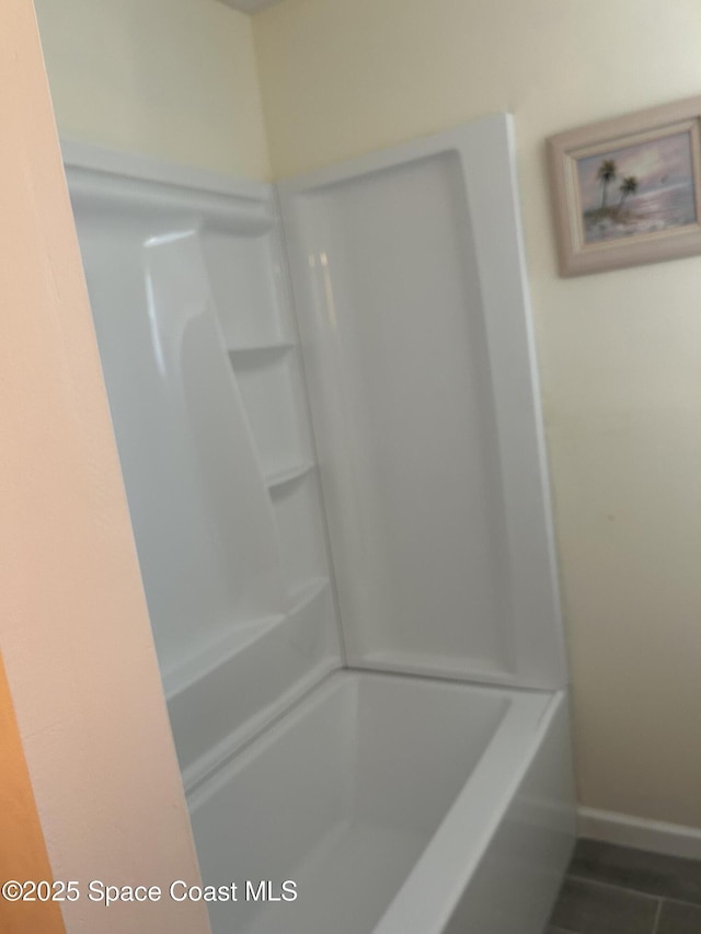 2781 Choctaw Dr, Melbourne, FL 32935 - full bath featuring baseboards and a shower