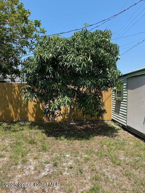 240 Perth Ave, Merritt Island, FL 32953 - view of yard with fence