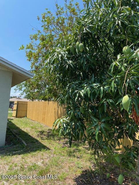 240 Perth Ave, Merritt Island, FL 32953 - view of yard with fence