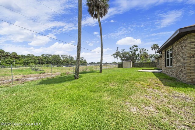 1401 Ruffin Cir SE, Palm Bay, FL 32909 - view of yard