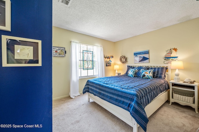 1924 Elderberry Ct NE, Palm Bay, FL 32905 - carpeted bedroom featuring baseboards and a textured ceiling
