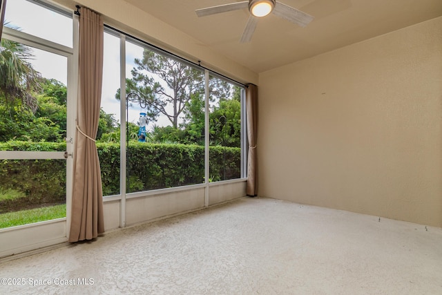 601 Trotter Ln Unit 102, Melbourne, FL 32940 - view of unfurnished sunroom