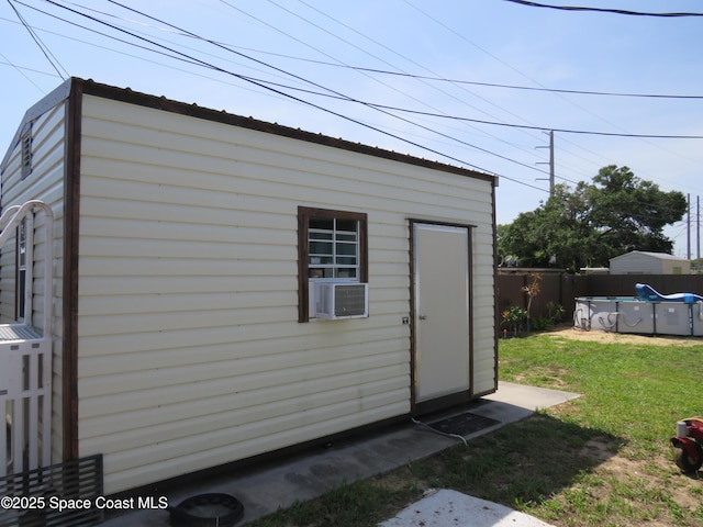 4535 Moon Rd, Titusville, FL 32780 - view of outdoor structure with cooling unit and an outdoor structure