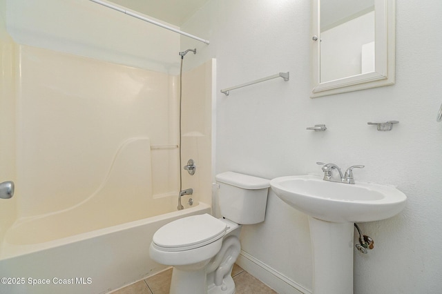 1230 Fern St Unit 1230 & 1232, Cocoa, FL 32922 - bathroom with tile patterned flooring and tub / shower combination