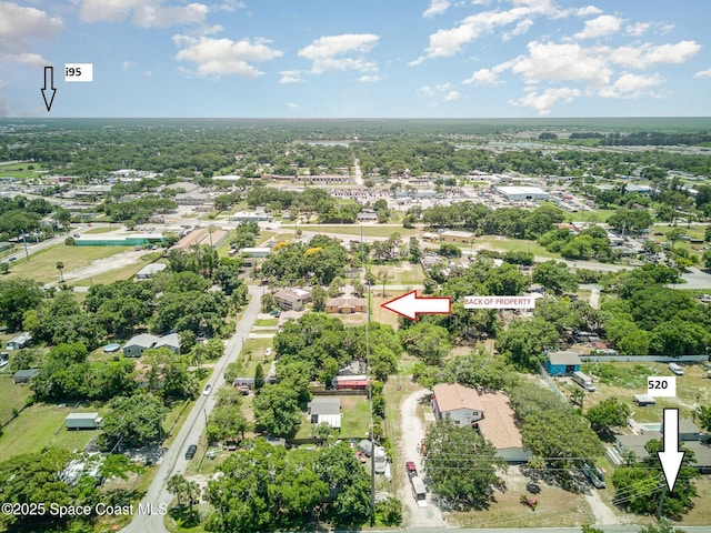 1230 Fern St Unit 1230 & 1232, Cocoa, FL 32922 - aerial view of property and surrounding area