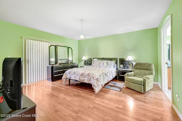 427 Falls Church St SW, Palm Bay, FL 32908 - bedroom with wood finished floors and baseboards