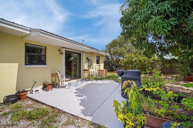1225 Colby Ln, Merritt Island, FL 32952 - view of patio / terrace featuring a grill