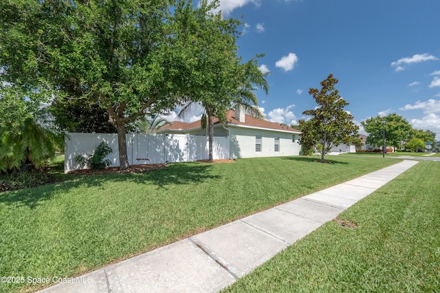 1409 Corbett Ln, Melbourne, FL 32904 - view of yard