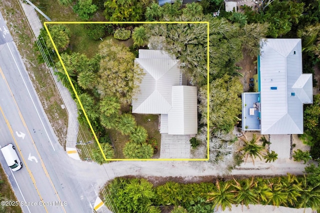 1951 W Sandpiper Rd, Vero Beach, FL 32963 - aerial view of property's location featuring property boundaries highlighted