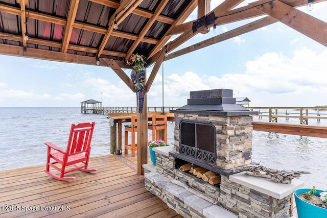 5250 Riveredge Dr, Titusville, FL 32780 - dock with a water view