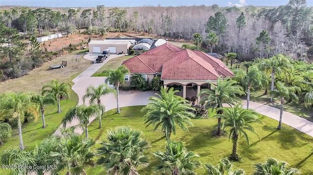 20880 Reynolds Pkwy, Orlando, FL 32833 - view from above of property featuring a heavily wooded area